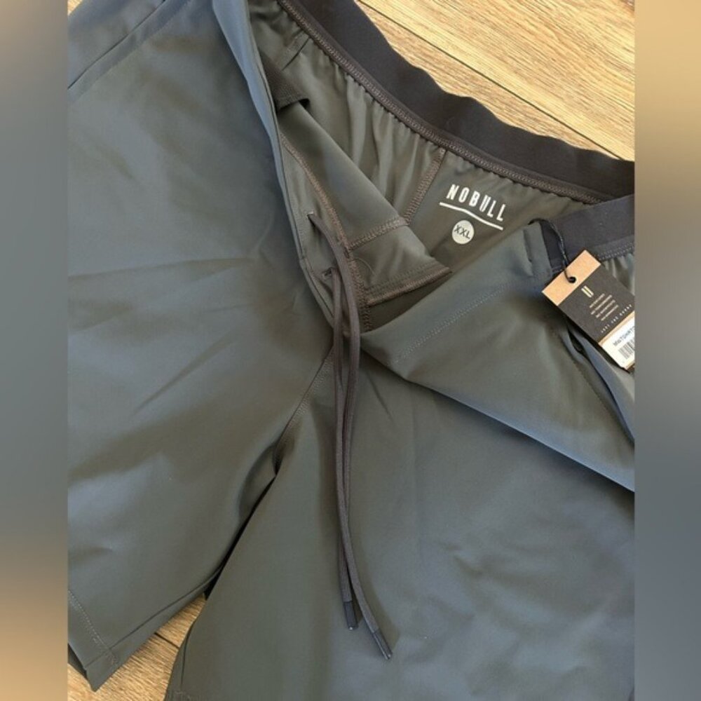 NOBULL Men’s Gray Lightweight Shorts Pull On XXL NWT - Picture 8 of 16